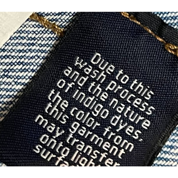 Madewell Distressed Collarless Denim Jackets Thunder Cloud Blue Women's Size M - Picture 9 of 11